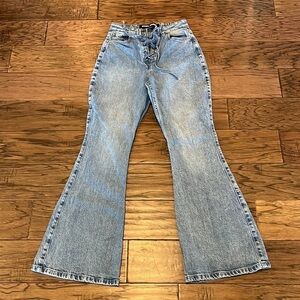 Social Tourist Ultra High Rise Flare Size 24